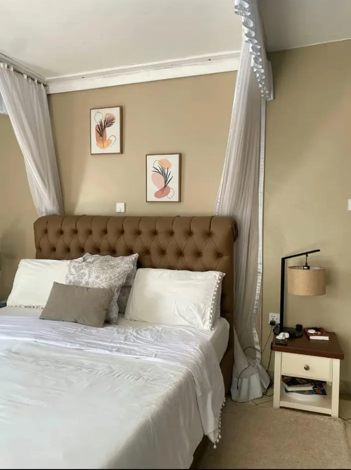 Bedroom suite prepared for guests at a Malindi and Watamu accommodation stay